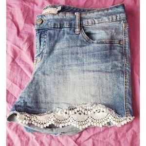 TORRID denim shorts